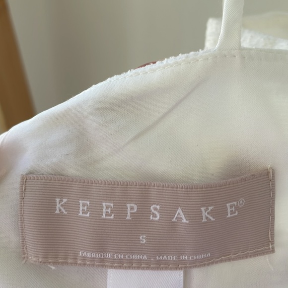 🤍BNWT✨ KEEPSAKE asymmetrical WHITE strap top - Picture 11 of 14